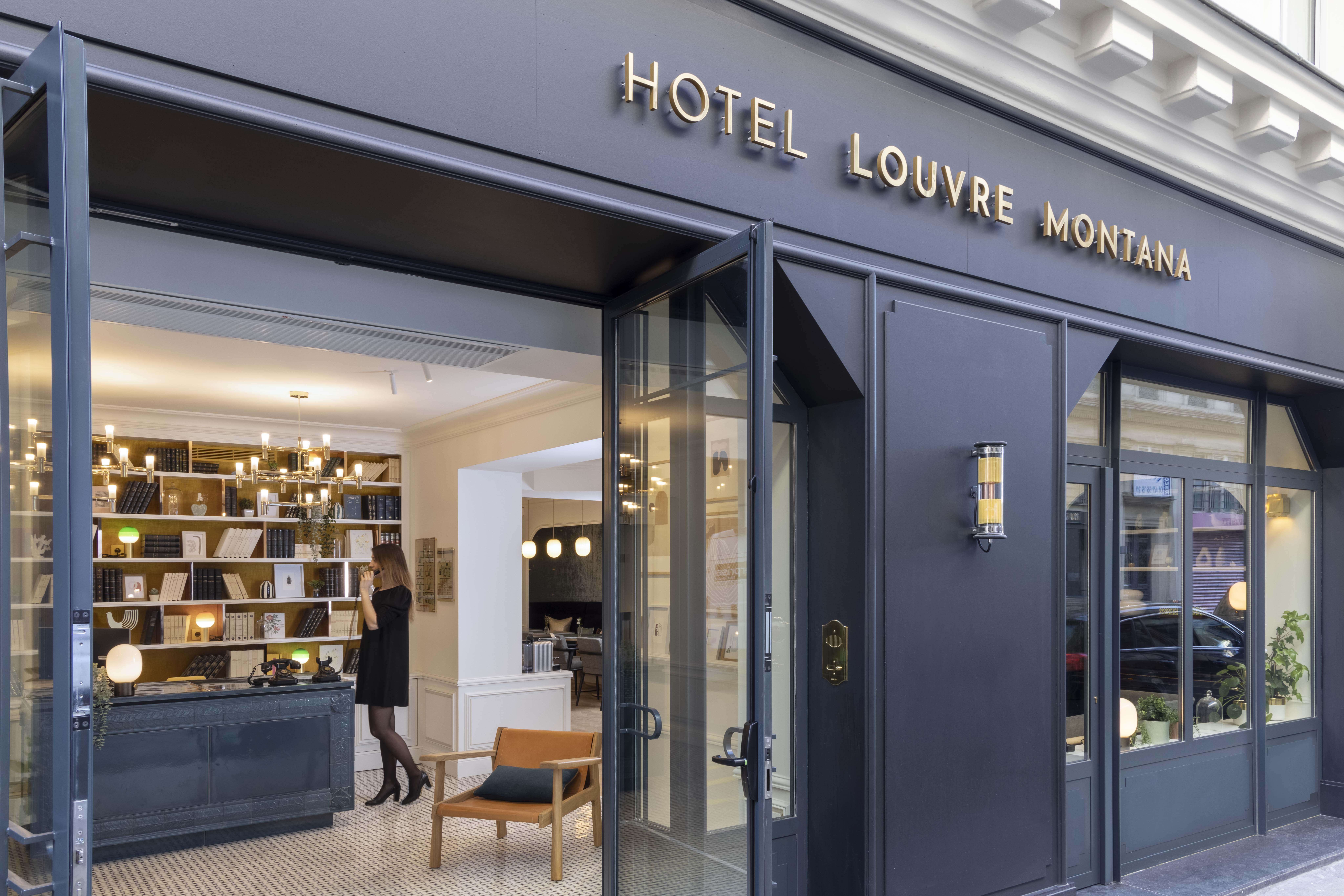 Hotel Louvre Montana Paris Exteriör bild